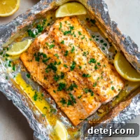 Baked Lemon Garlic Salmon