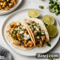 Honey Lime Grilled Chicken Tacos