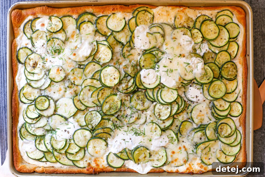 Zucchini Crescent Pizza – Healthyish Foods