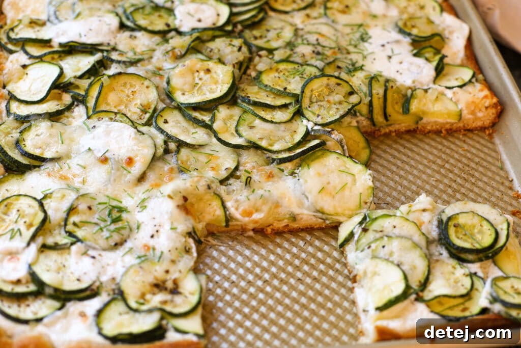 Zucchini Crescent Pizza – Healthyish Foods