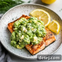 Healthy Baked Salmon with Avocado & Cotija