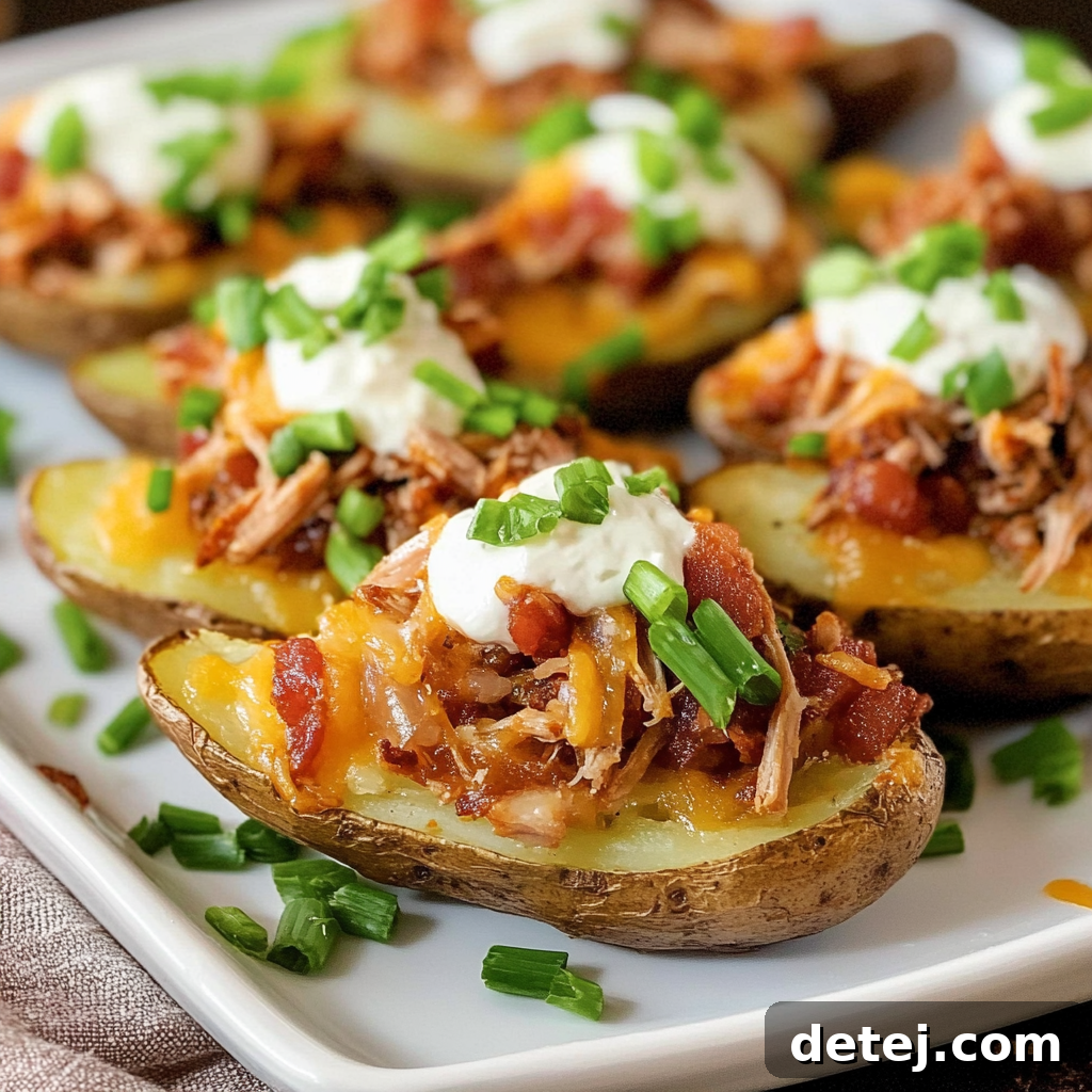 Pulled Pork Loaded Potato