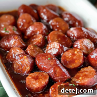 Easy Smoked BBQ Sausage