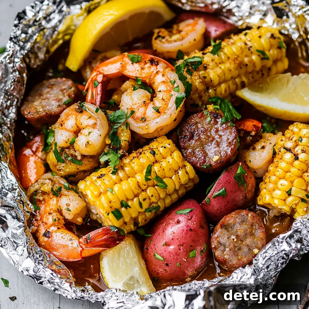 Easy Cajun Shrimp Boil