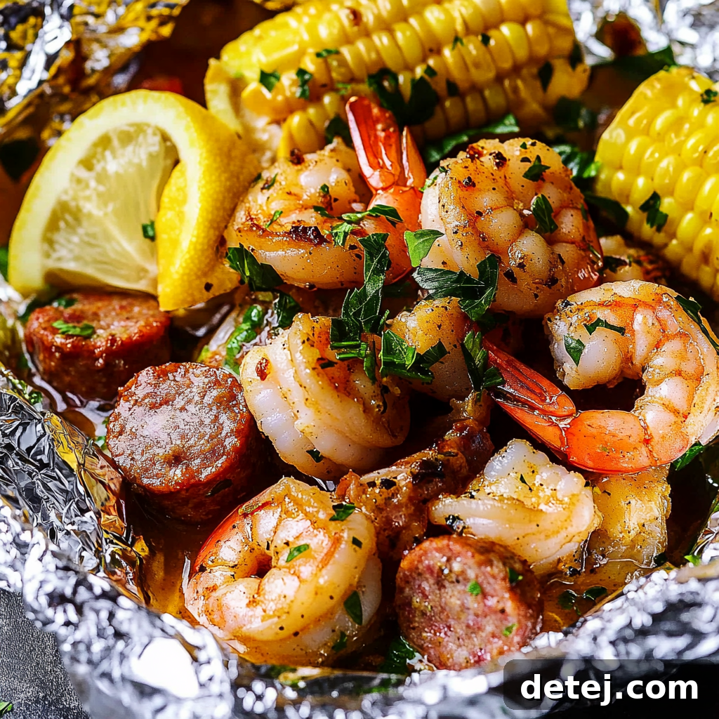 Easy Cajun Shrimp Boil
