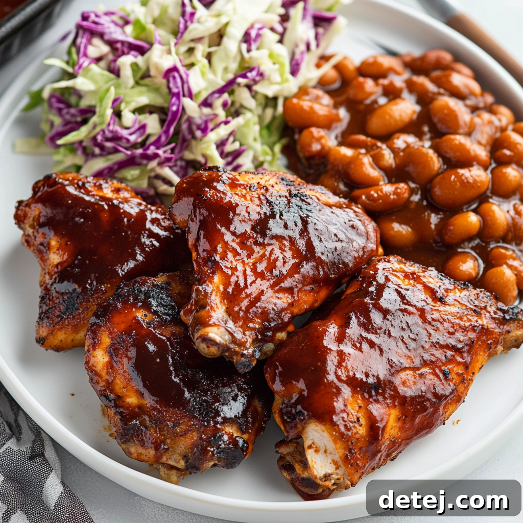 Easy Baked BBQ Chicken
