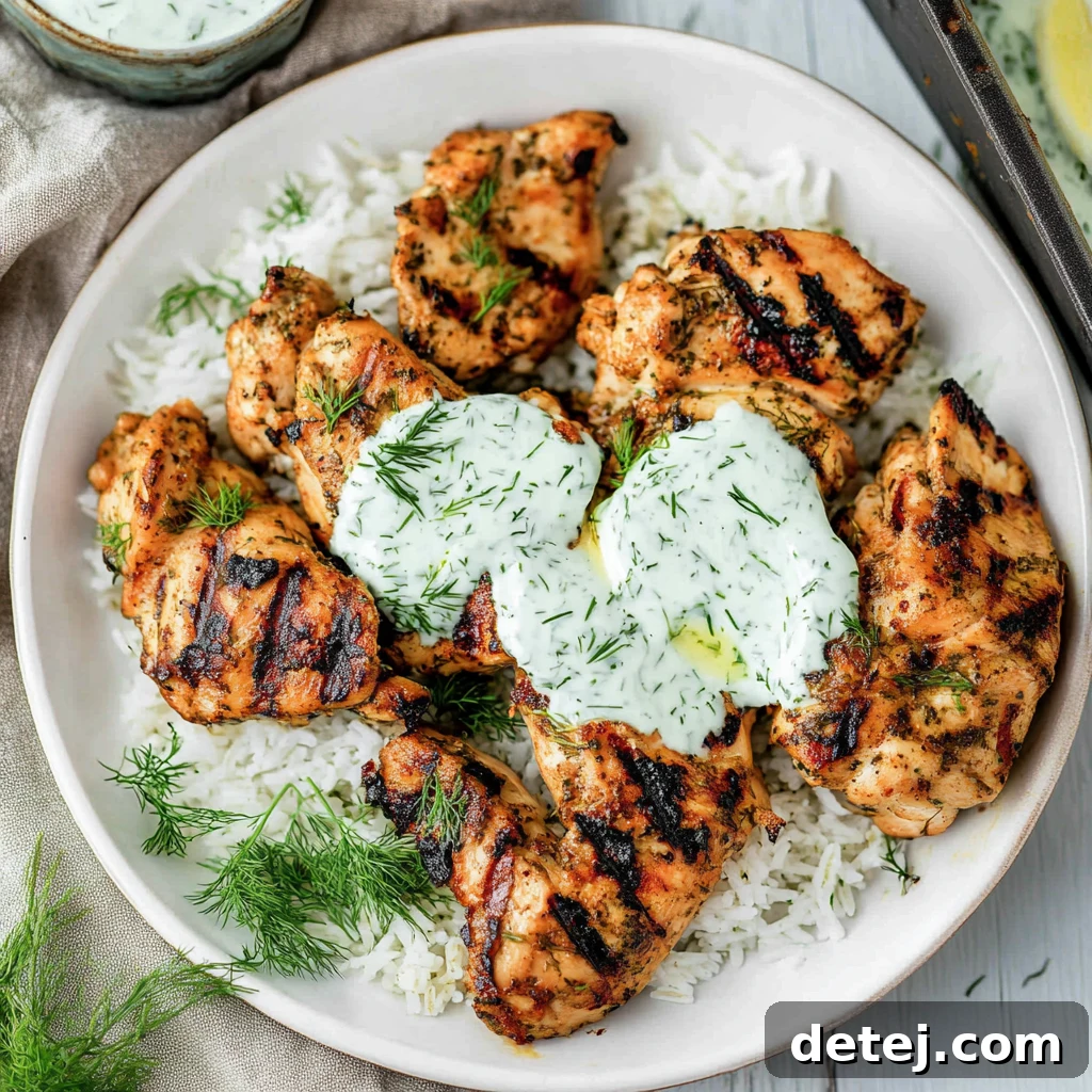 Healthy Mediterranean Grilled Chicken