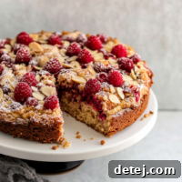 Raspberry Almond Coffee Cake