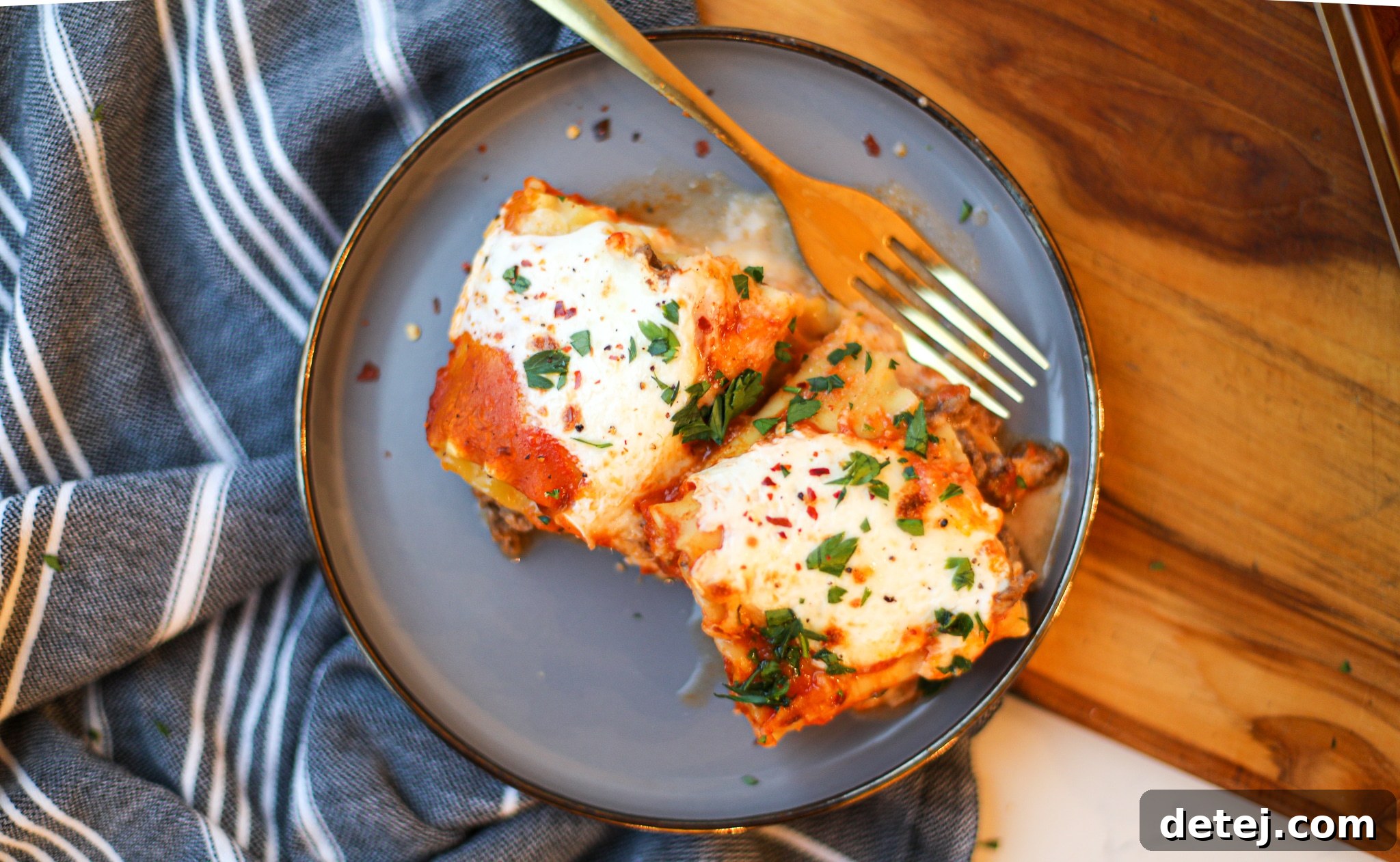 Baked Lasagna Roll-Ups - Healthyish Foods