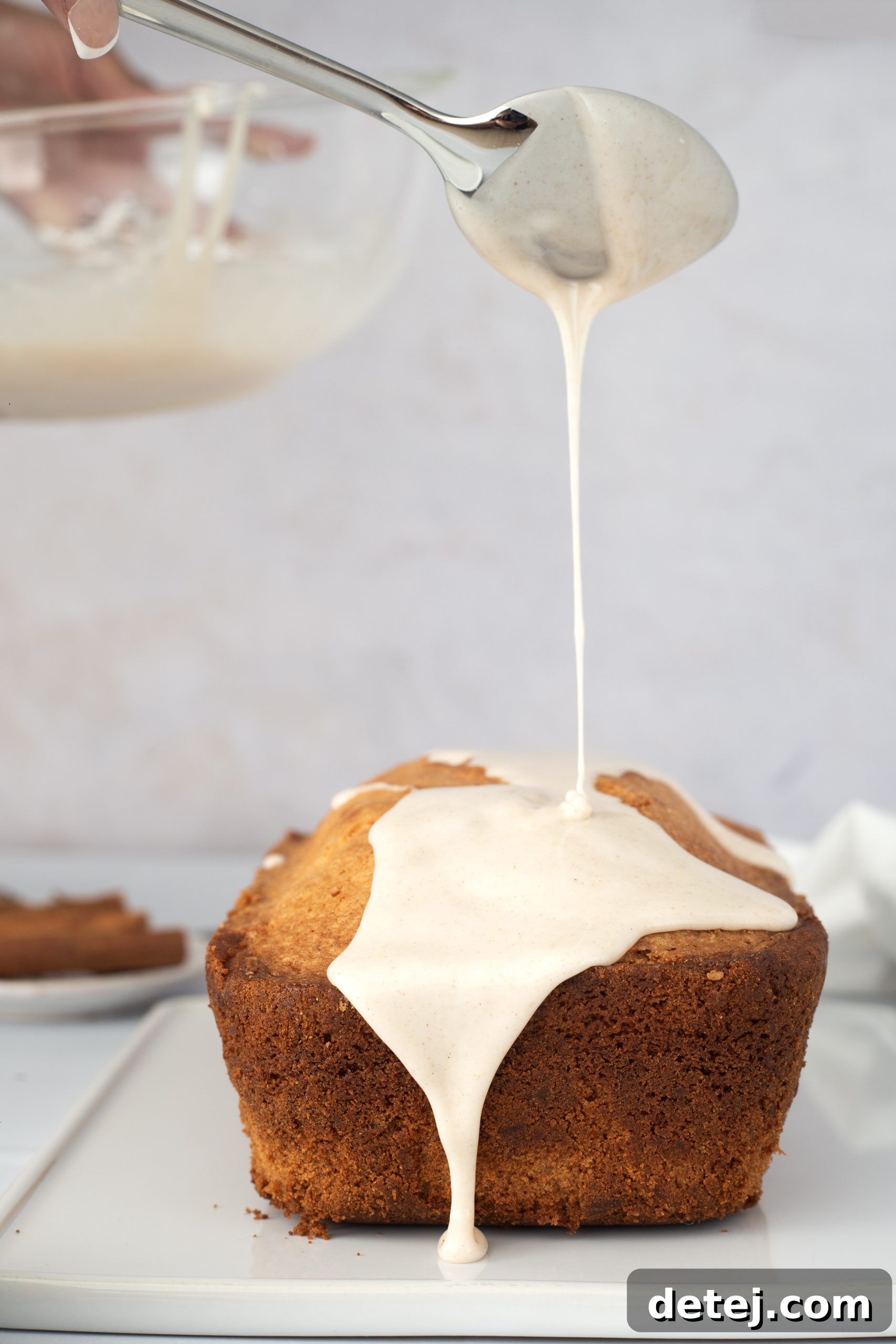 Glazed Apple Pound Cake