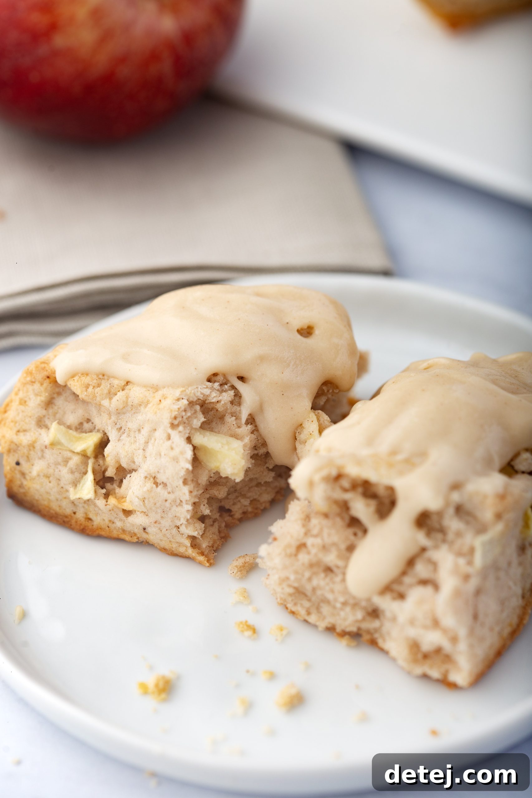 Maple Cinnamon Glaze for Scones