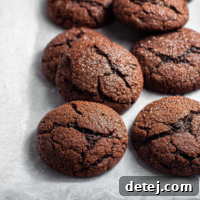 Easy Chocolate Sugar Cookies