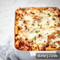 Easy Cheesy Baked Ziti