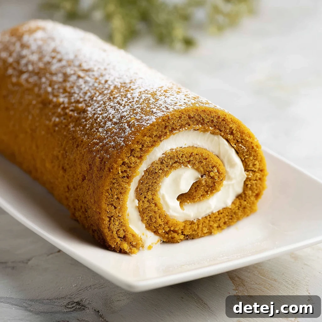 Easy Pumpkin Spice Roll