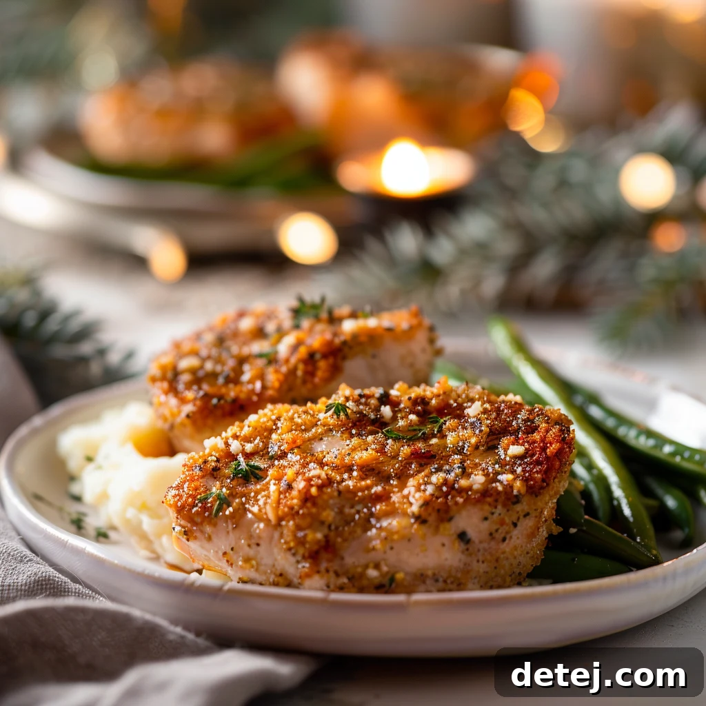 Parmesan Crusted Pork Chops