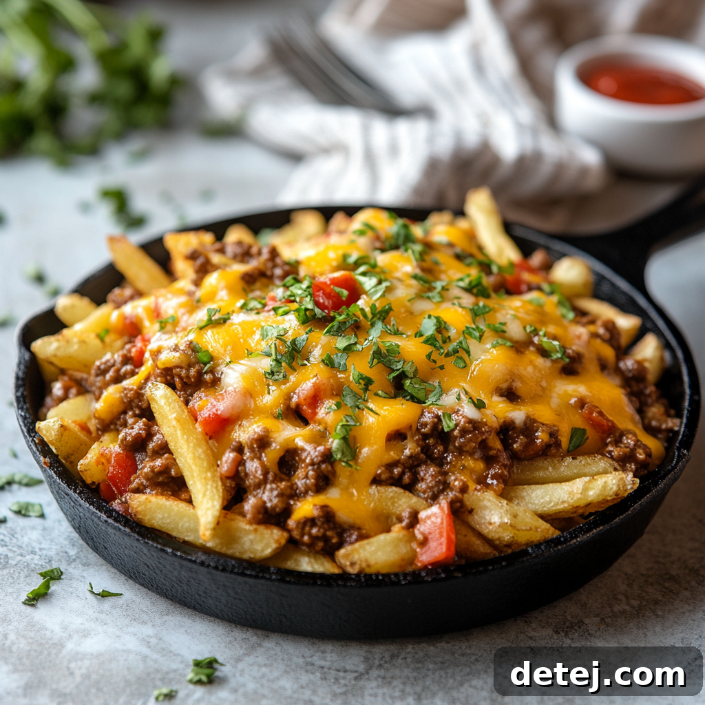 Molten Chili Cheese Fries 2 Semi Homemade Chili Cheese Fries