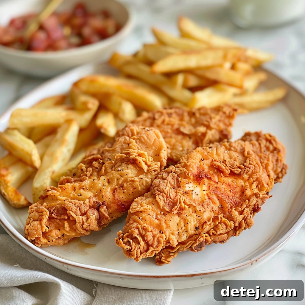 Extra Crispy Fried Chicken Tenders