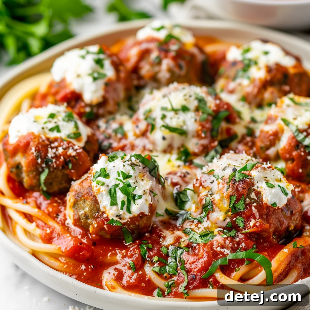 Ricotta Meatballs