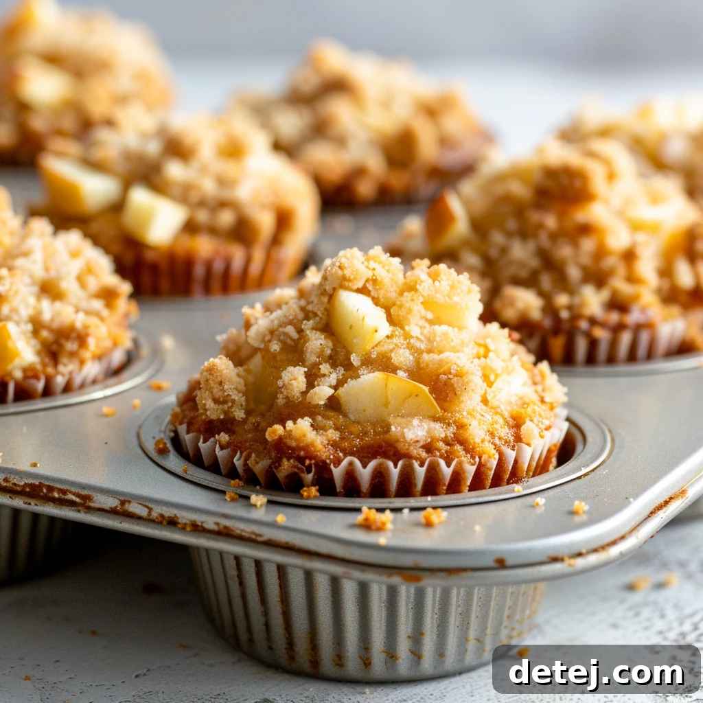 Apple Cinnamon Crumb Muffins