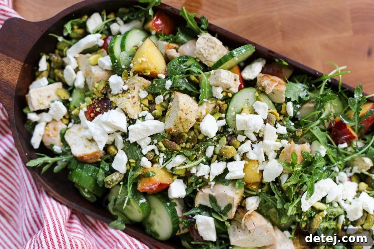 salad in a bowl.