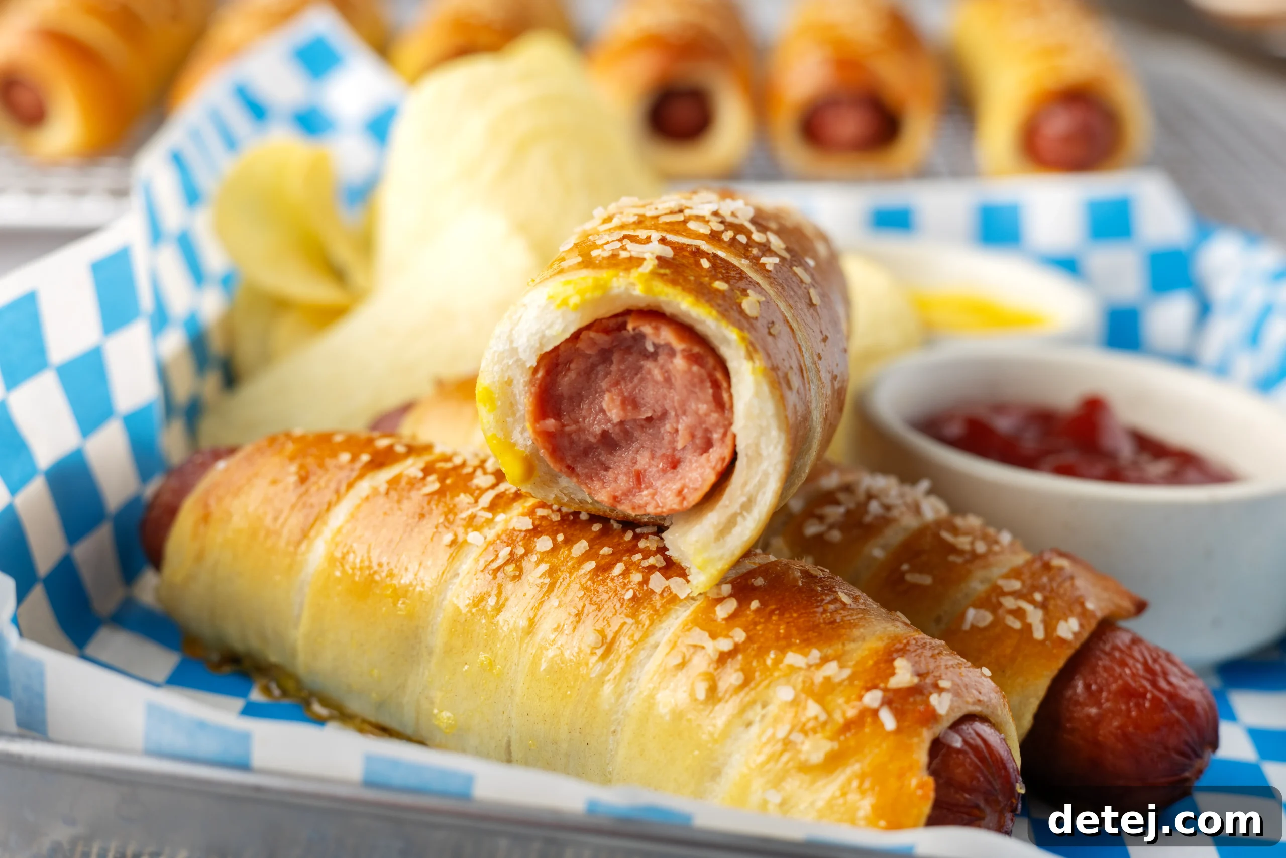 Easy Homemade Pretzel Dogs