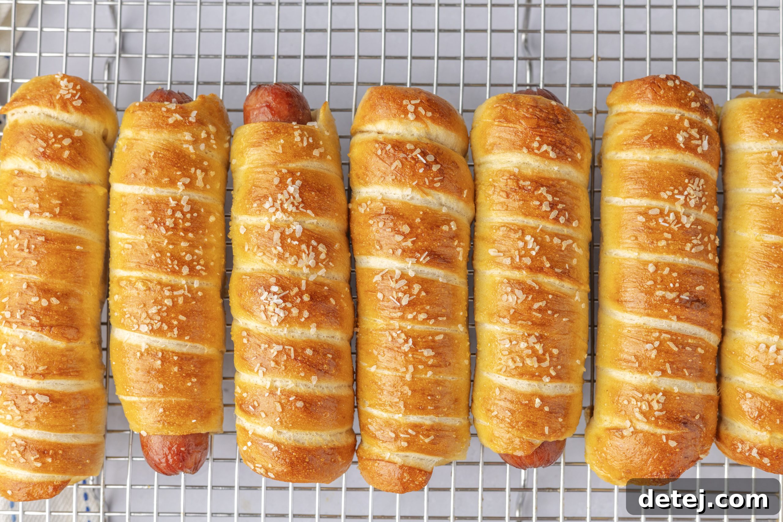Easy Homemade Pretzel Dogs
