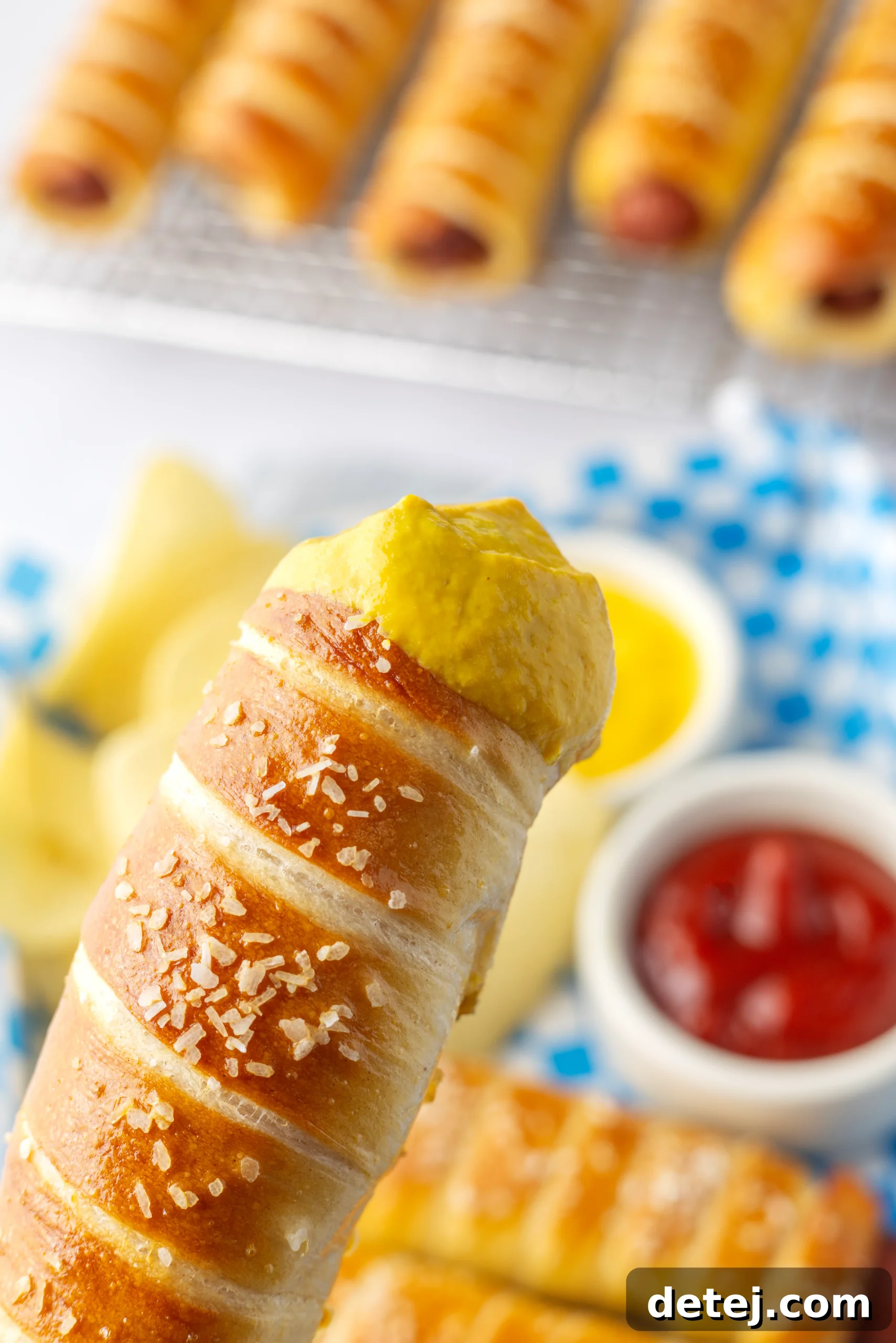 Easy Homemade Pretzel Dogs