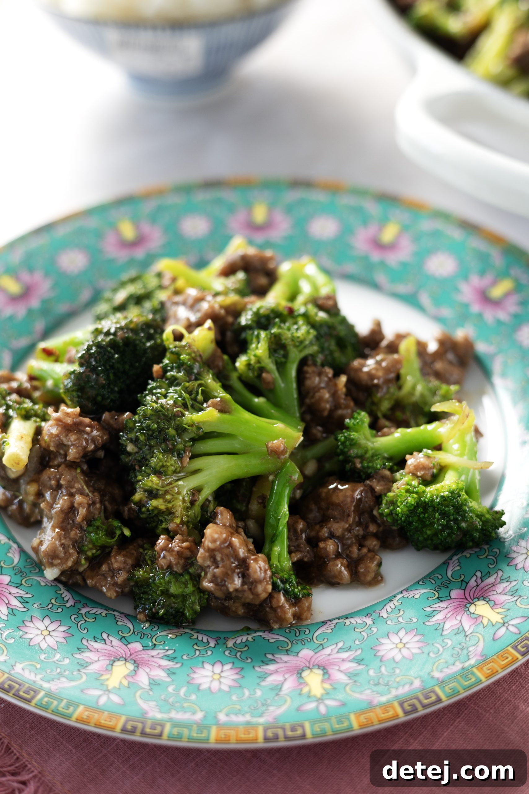Easy Ground Beef and Broccoli