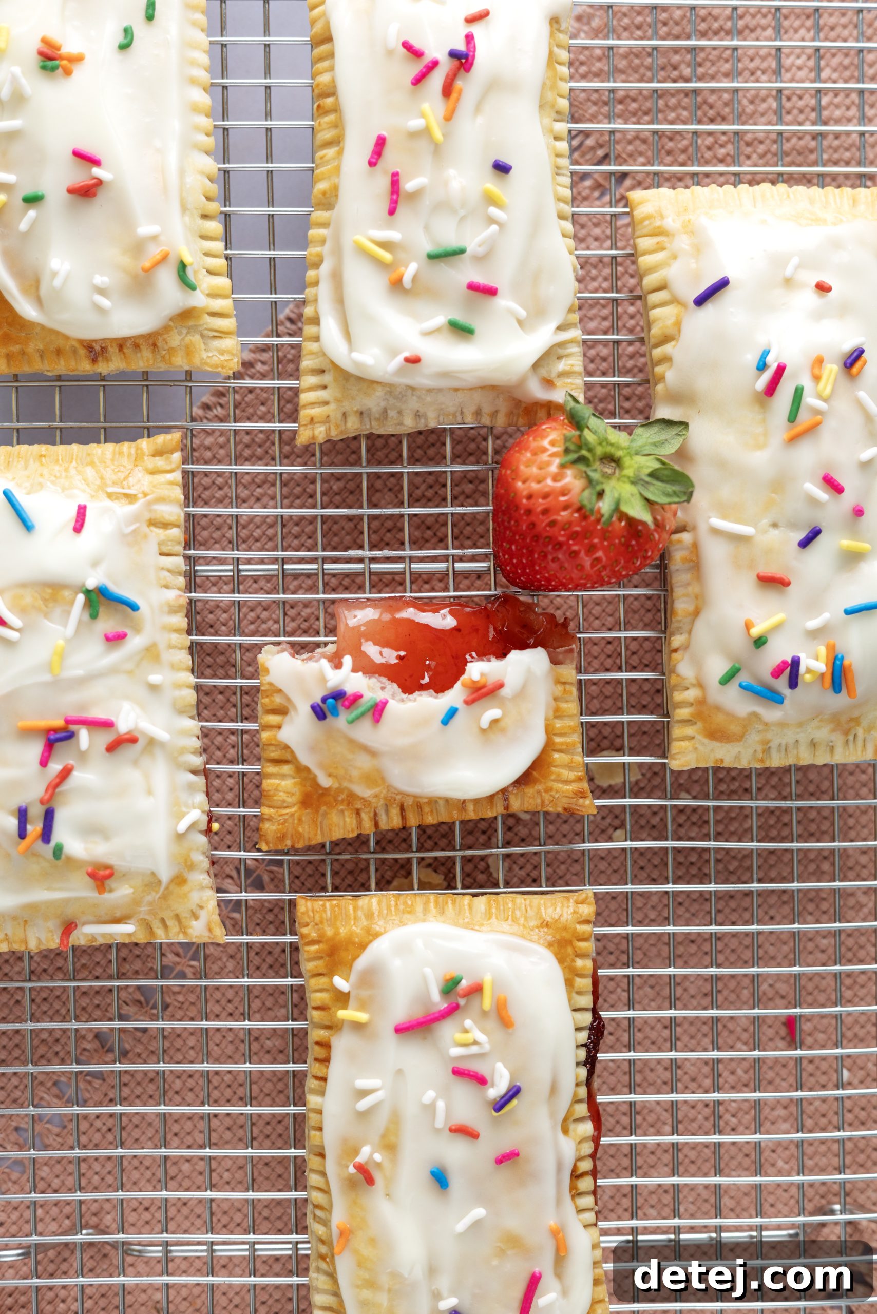 How to Make Homemade Strawberry Pop-Tarts 5 Assorted breakfast items with pop-tarts