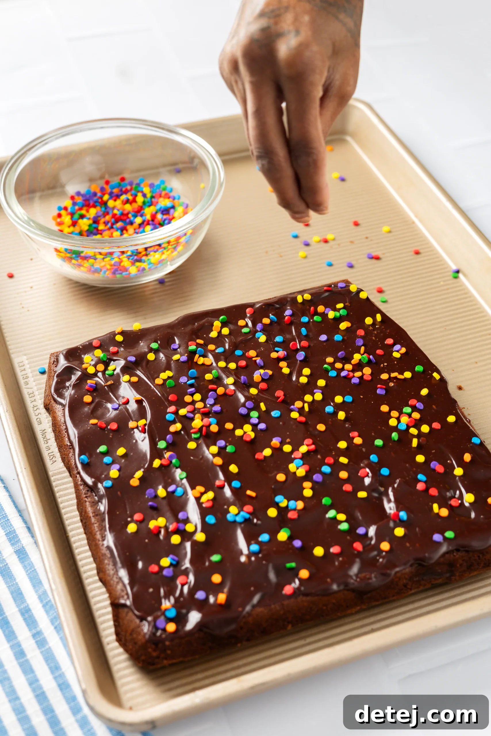 Easy Homemade Cosmic Brownies