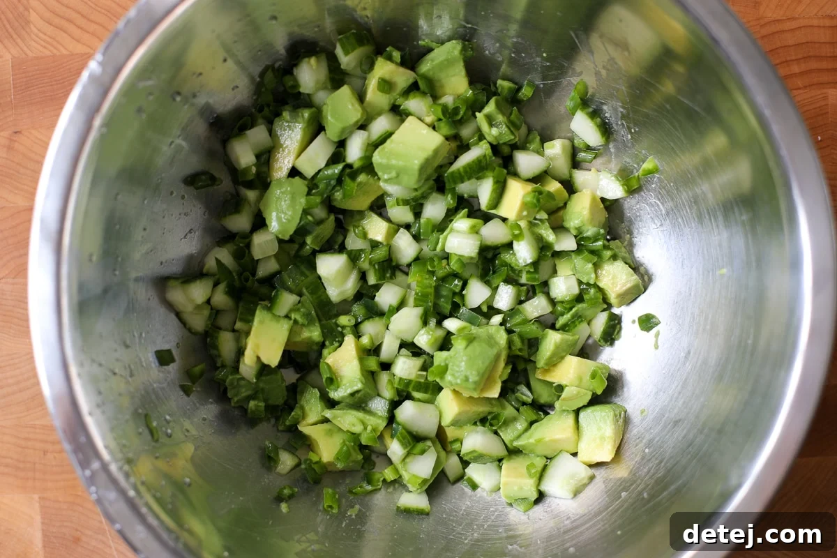 cucumber salad.