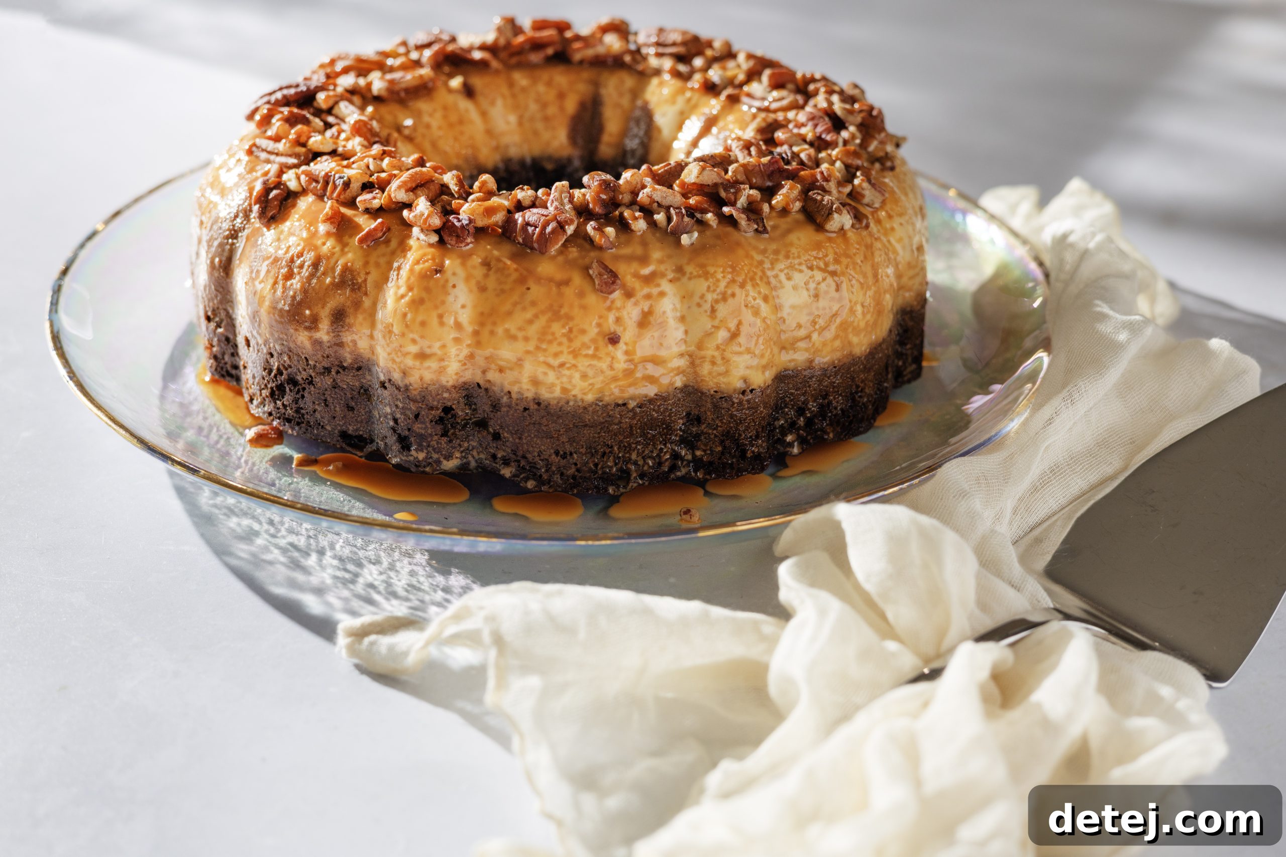 Easy Chocoflan